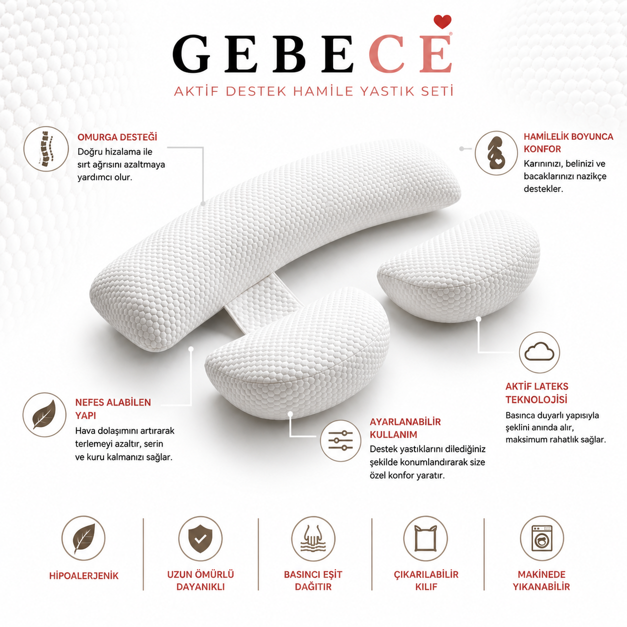 Gebece Hamile Yastığı
